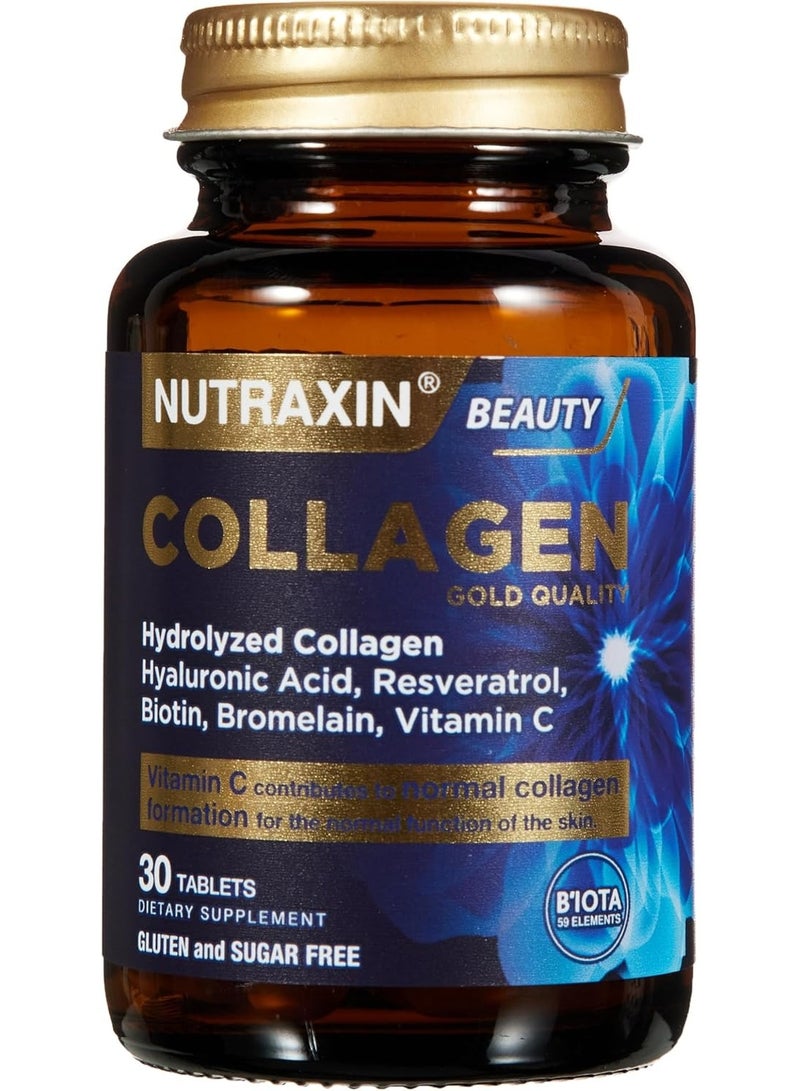 NUTRAXIN Active Nutraxin Beauty Collagen Gold Quality 30 Tablets - Image 2